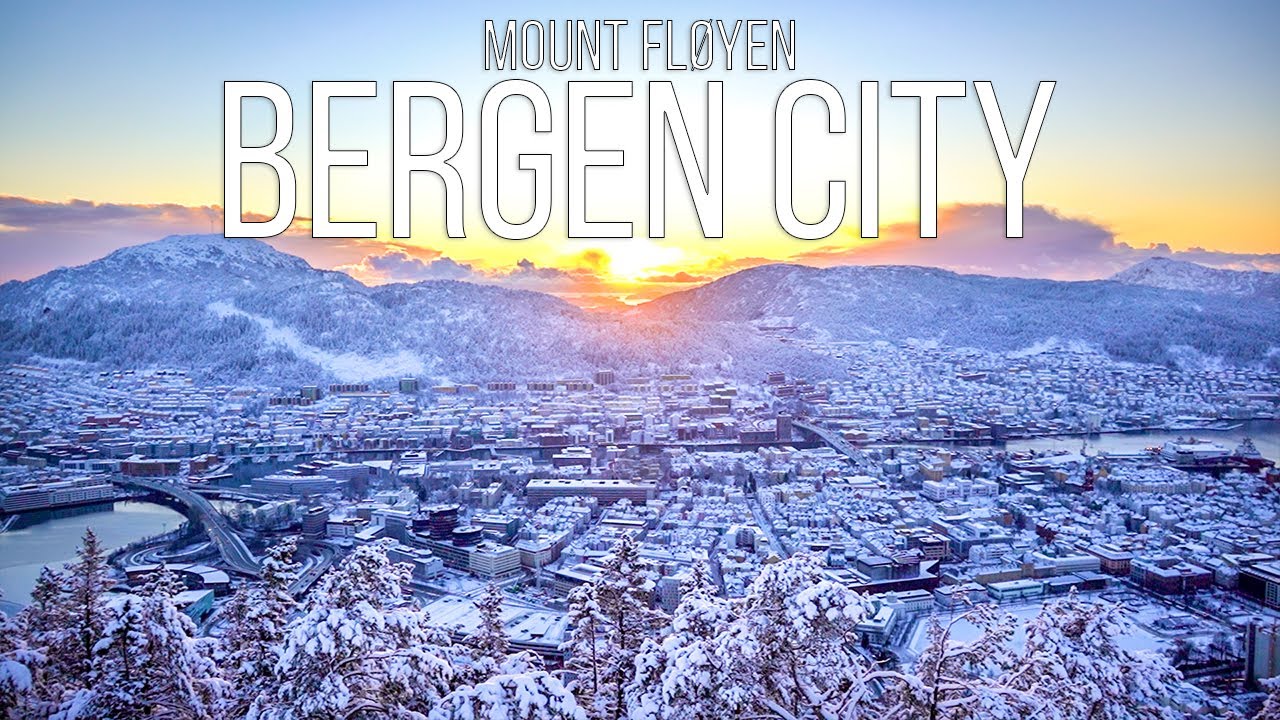 Embrace the Charm of Winter in Bergen: Stunning Views and Enchanting Funicular Journey