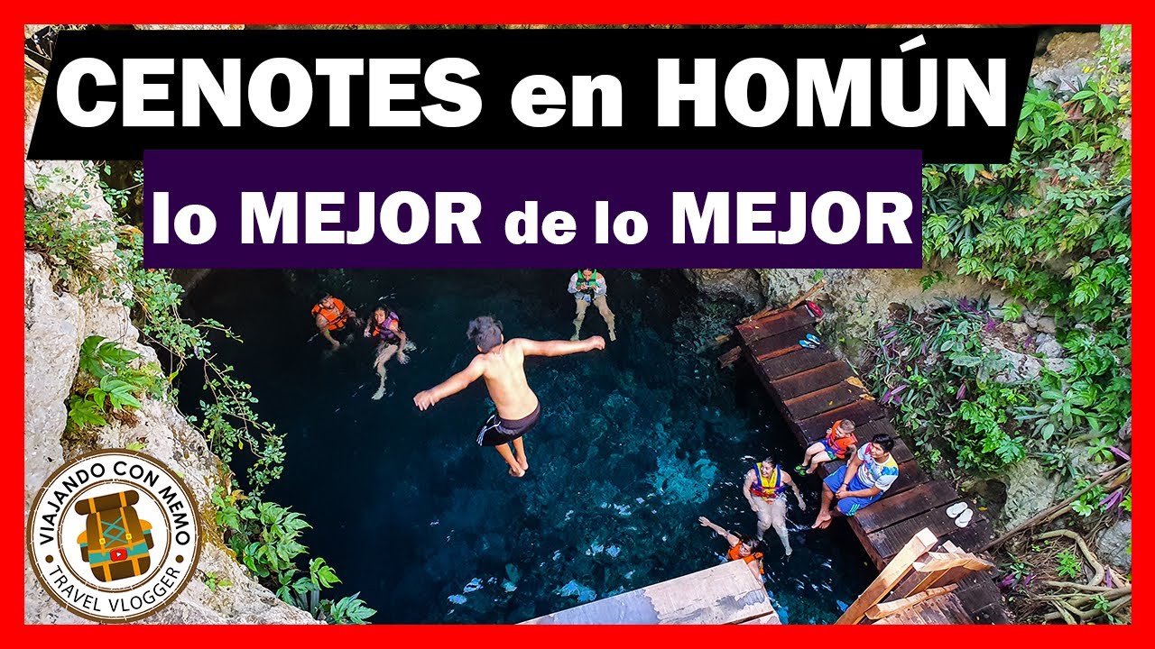 Cenotes de Homún Yucatán ❤ la MEJOR RUTA de los CENOTES de Yucatán