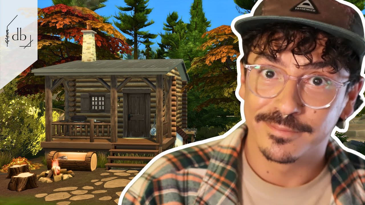 Строим крошечный осенний домик | The Sims 4