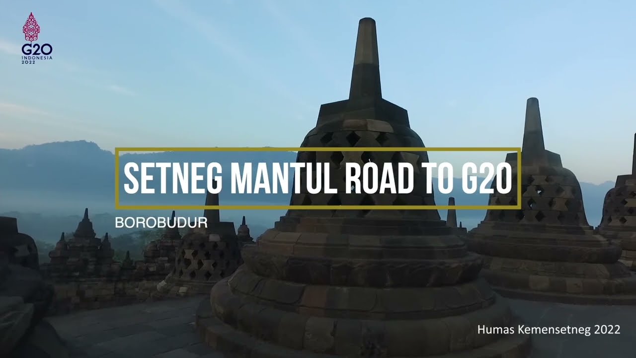 Setneg Mantul Road to G20 edisi Borobudur
