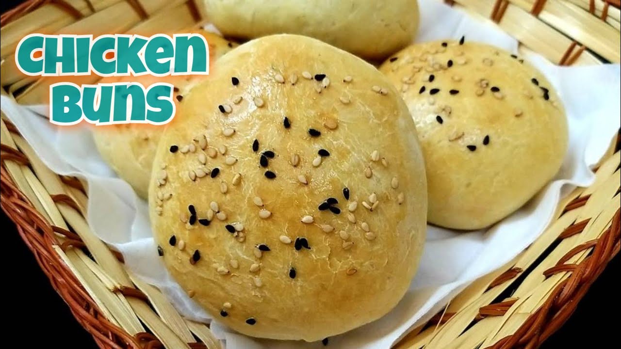 Chicken bun|chicken bombs| stuffed bun|chicken stuffed bomb bun