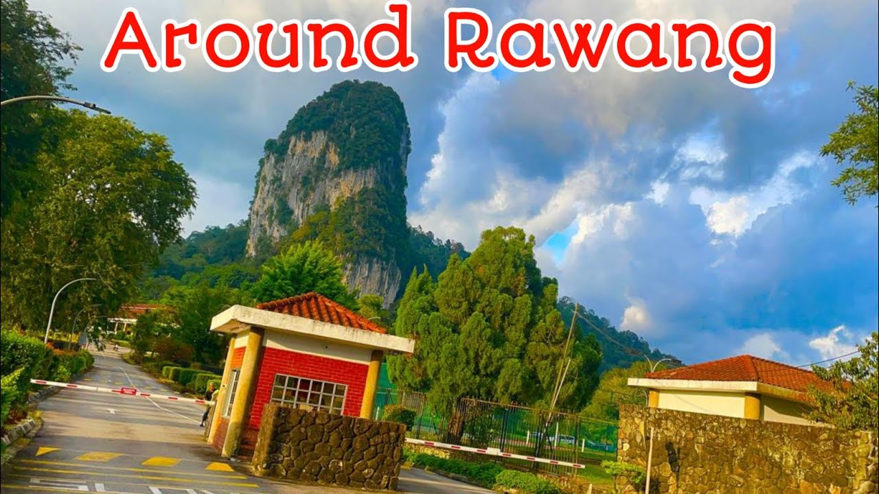 AROUND RAWANG MALAYSIA || Driving Tour 10 minutes (4K) Footage Video