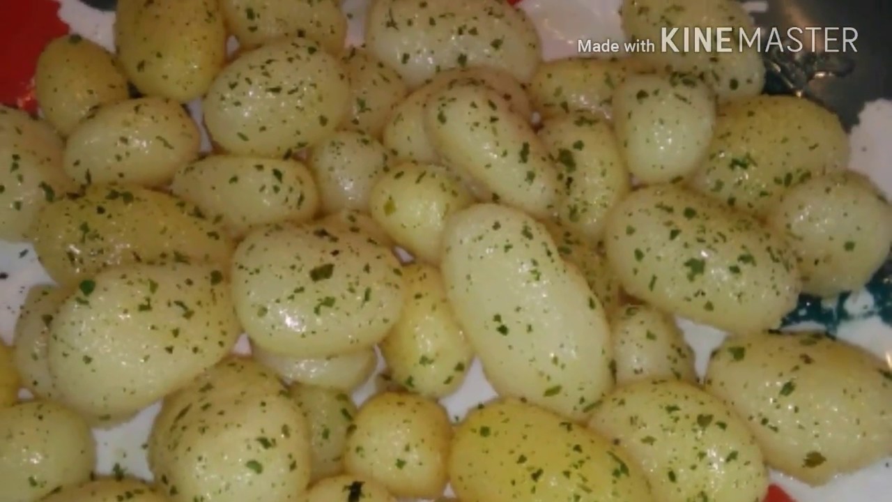 PATATAS BABY GUARNICI&Oacute;N EN CINCO MINUTOS PAPAS