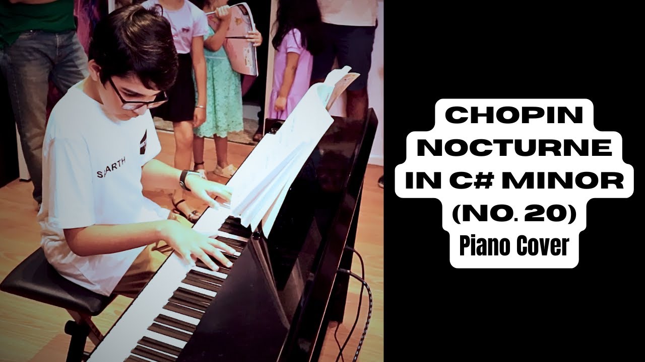 Chopin Nocturne in C# Minor (No. 20) | Saarth&rsquo;s Live Piano Performance #piano #music #performance