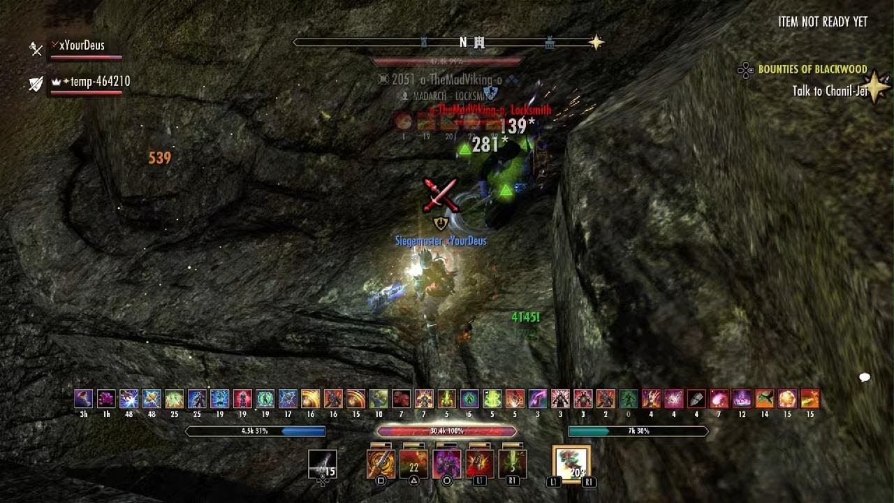 Duo Dragonknights Terrorize Dc at Nikel - ESO Gold Road PvP