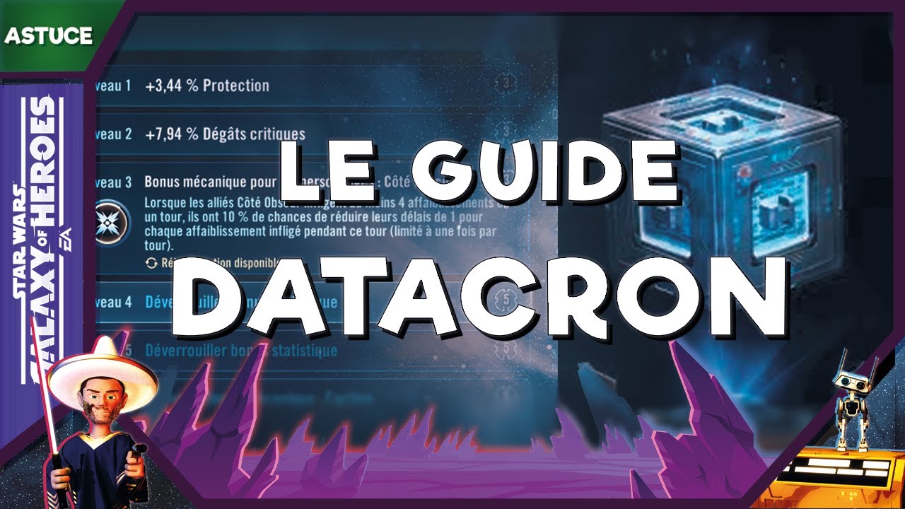Optimiser son farm de DATACRON | SWGoH FR