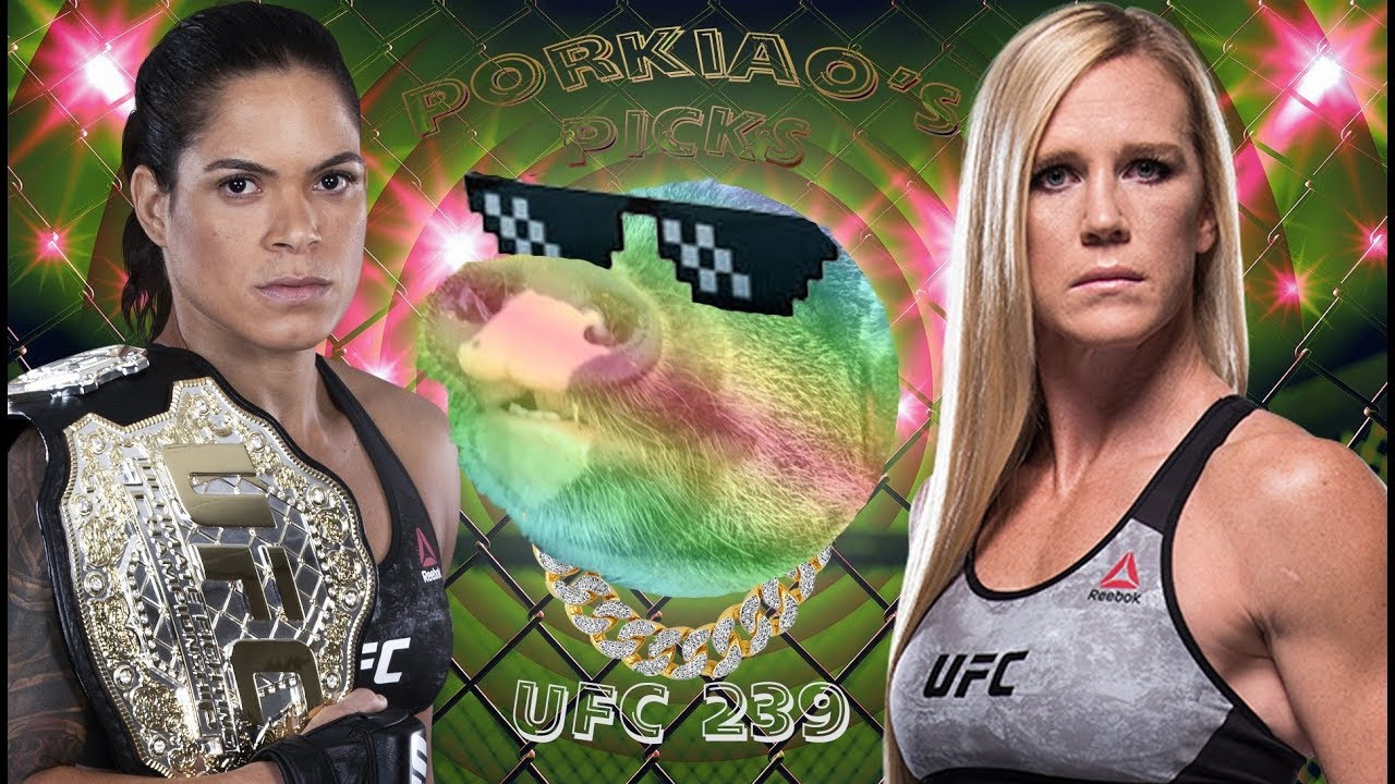 Online betting The Pig's Picks Cris Cyborg's minipig Manny Porkiao picks UFC 239