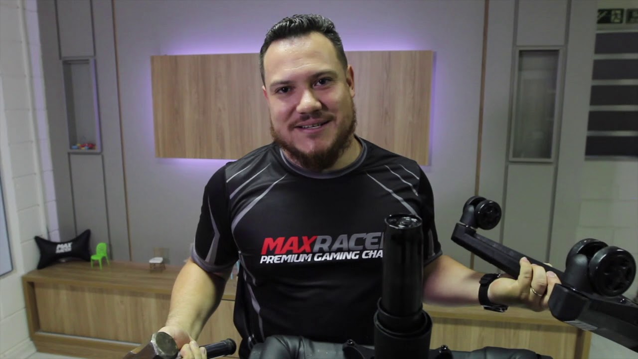 Como Trocar Uma Base e Como Trocar Um Pistão de Uma Cadeira Gamer