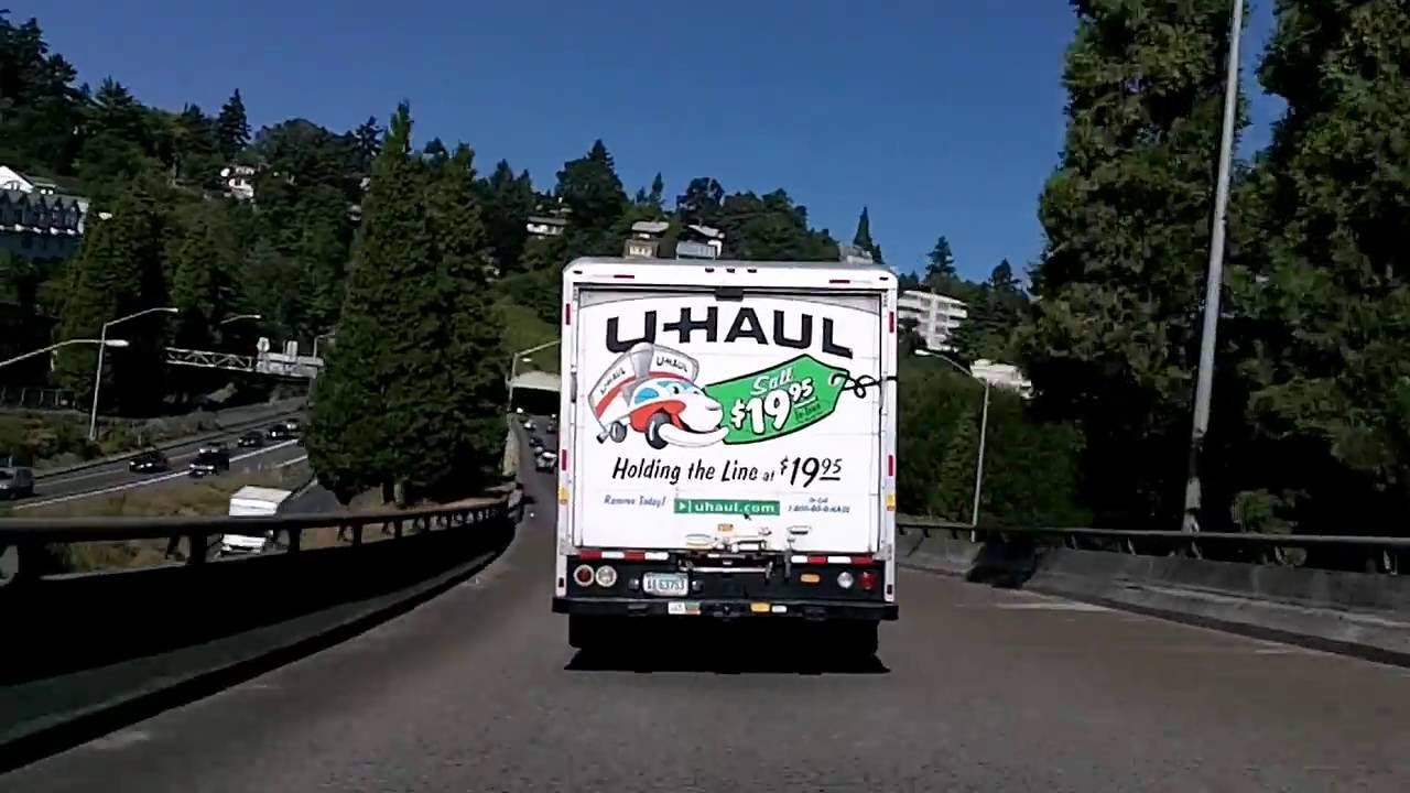 Portland to the Coast, Part 1: Drive through Portland, out US 26 Time Lapse