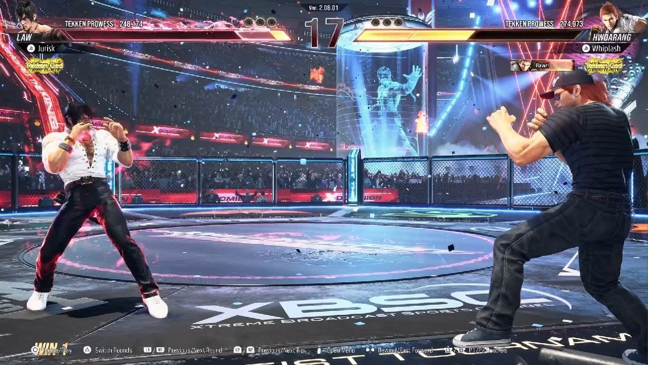 TEKKEN 8 Hwoarang Vs Marshall Law