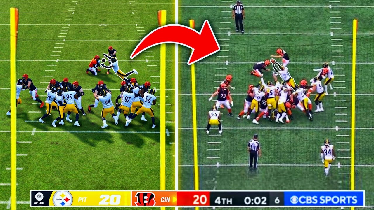 I Recreated the TOP PLAYS from NFL Week 1 in Madden!