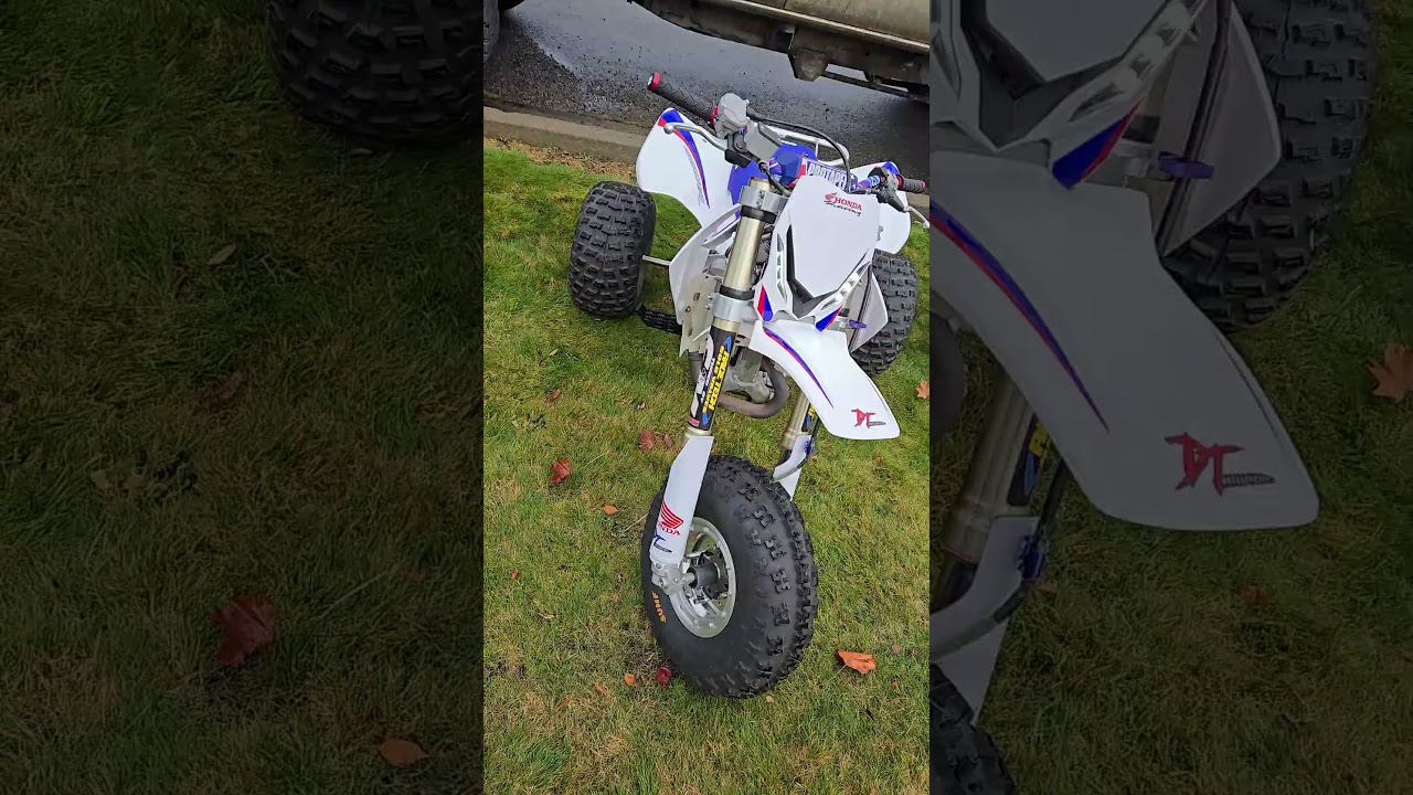 DT Motorsports CRF450R Trike 3 Wheeler First Walk Around #trikes #atc #crf450 #honda