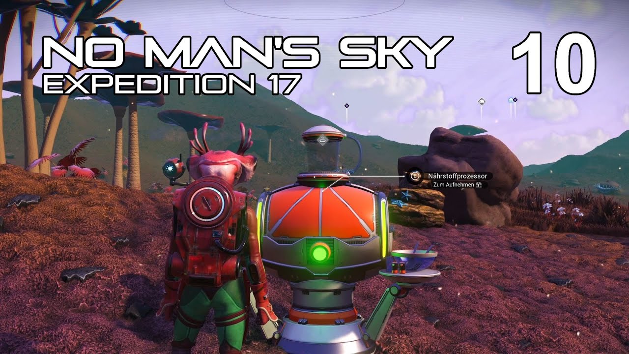 No Man's Sky👨‍🚀 EXP17 Let's Play #10 - Logistik vor Ort | Über Himmel und Meer | Dosenfrass