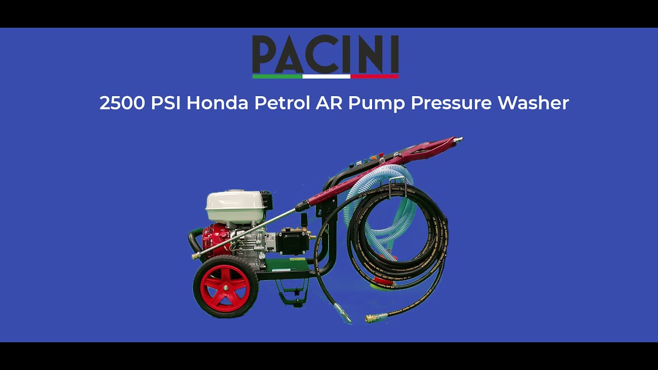 2500 PSI Honda Petrol AR Pump Power Washer