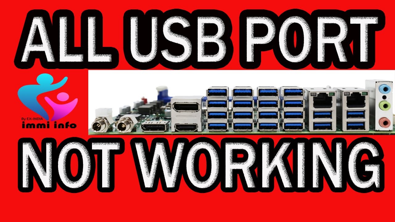 ALL USB PORTS NOT WORKING CASE STUDY