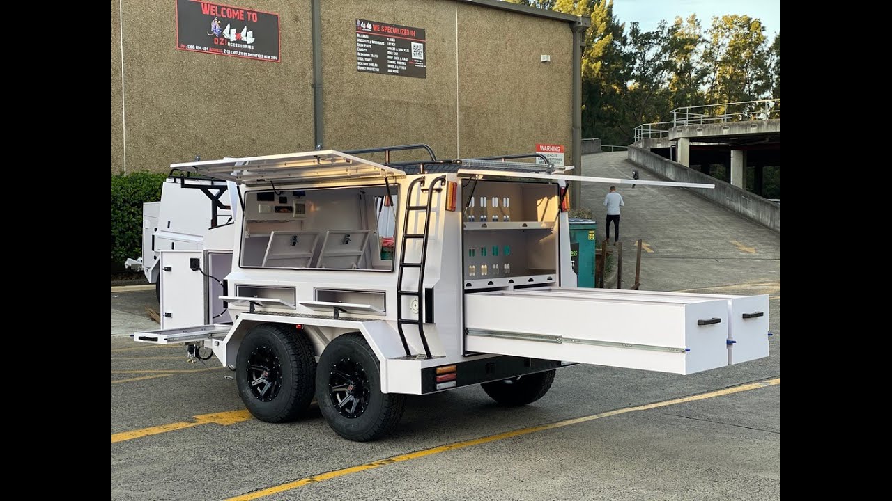 TRADESMAN TRAILERS TANKS By OZI4X4 AUSTRALIA