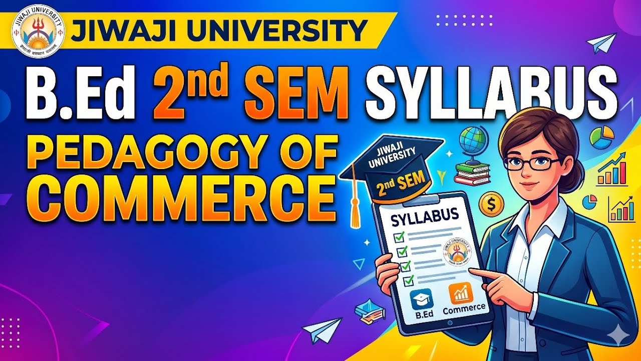 Pedagogy of Commerce Unit1-8 Complete Explanation | B.Ed Commerce | Bilingual|