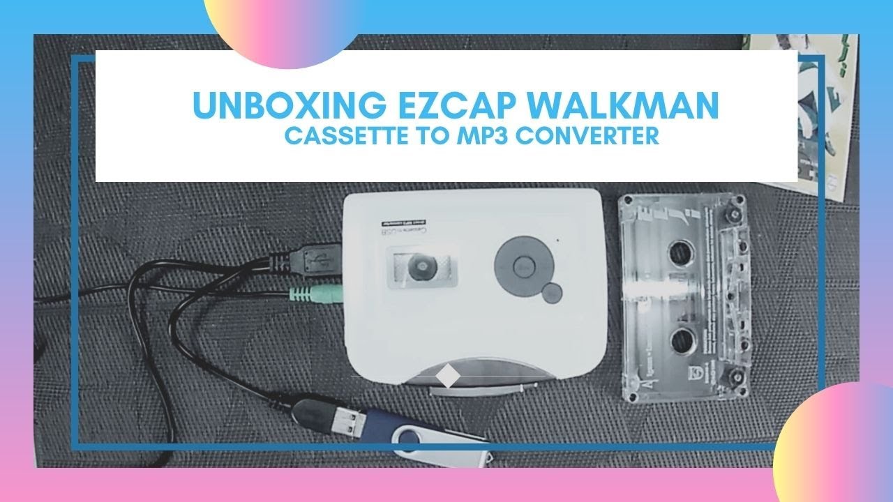UNBOXING EZCAP WALKMAN - Convert Cassette to MP3 while Listening Your Music