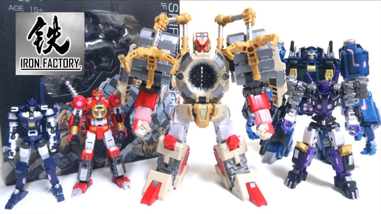【変形合体ロボ】最後の一体！ アイアンファクトリー メラク ヲタファの変形レビュー / Iron Factory D.E.C. Merak