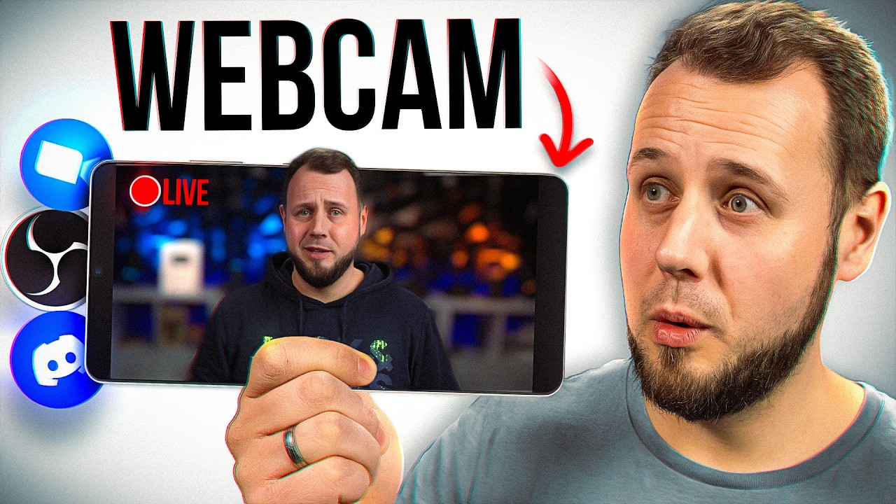 Handy als WEBCAM am PC 2026 (OBS, Zoom, Discord, Teams)