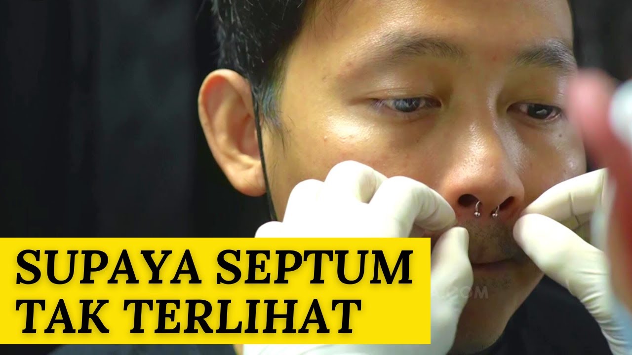 Cara Menyembunyikan Septum Piercing Agar Tidak Terlihat