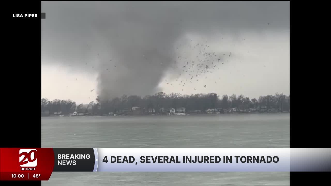 4 dead, several injured in apparent in Southwest Michigan tornado