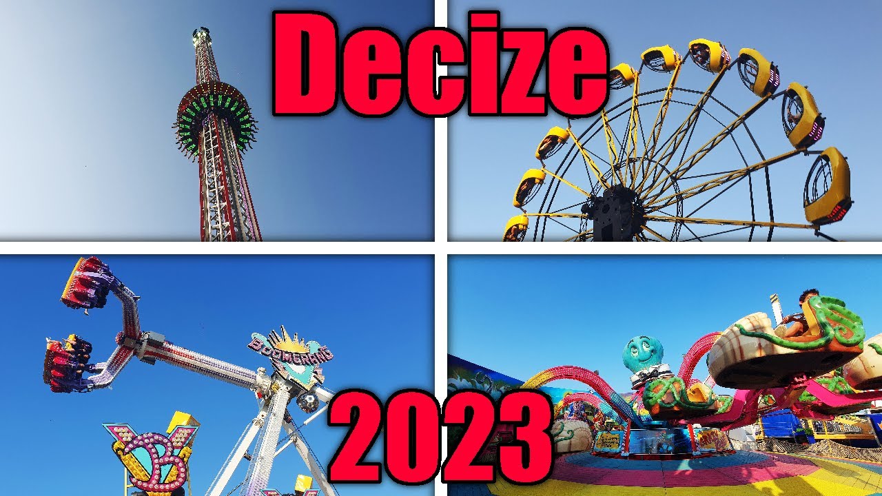 😲 La plus grande FÊTE FORAINE de Pentecôte de France (Decize) - 100% ATTRACTIONS
