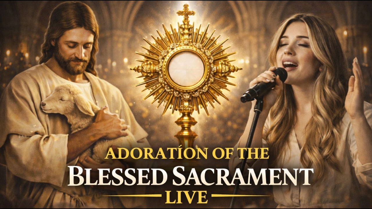 Adoration of the Blessed Sacrament LIVE | Deep Catholic Adoration & Encounter with the Eucharist