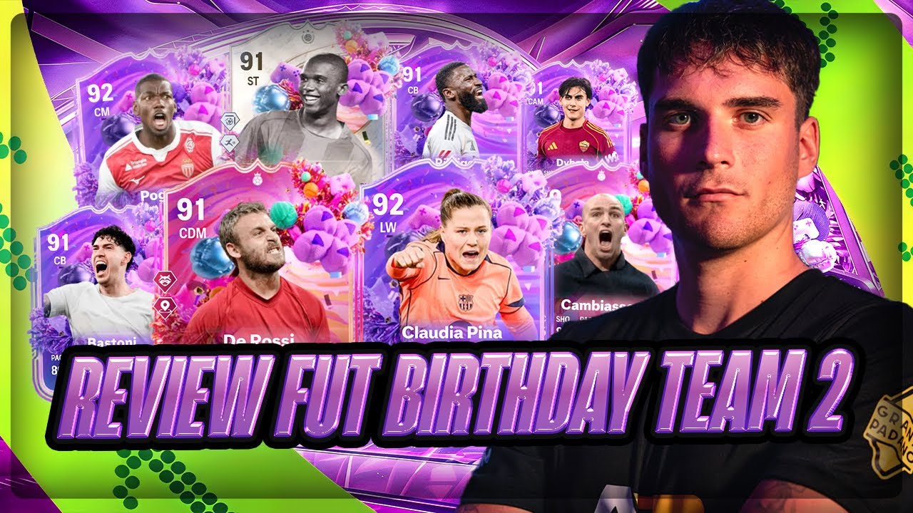 FUT BIRTHDAY TEAM 2: DYBALA è ILLEGALE! 💎 MCTOMINAY e CAMBIASSO DOMINANO il CENTROCAMPO! || FC 26