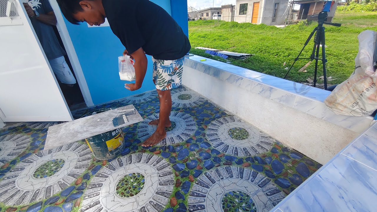 TILES PROJECT PATAPOS NA❤❤❤... GROUT❤