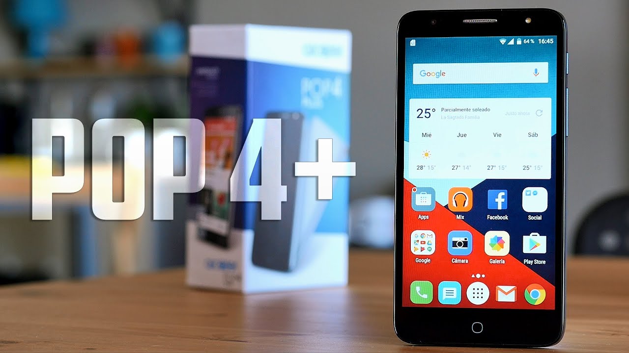 Alcatel Pop 4+, review en español