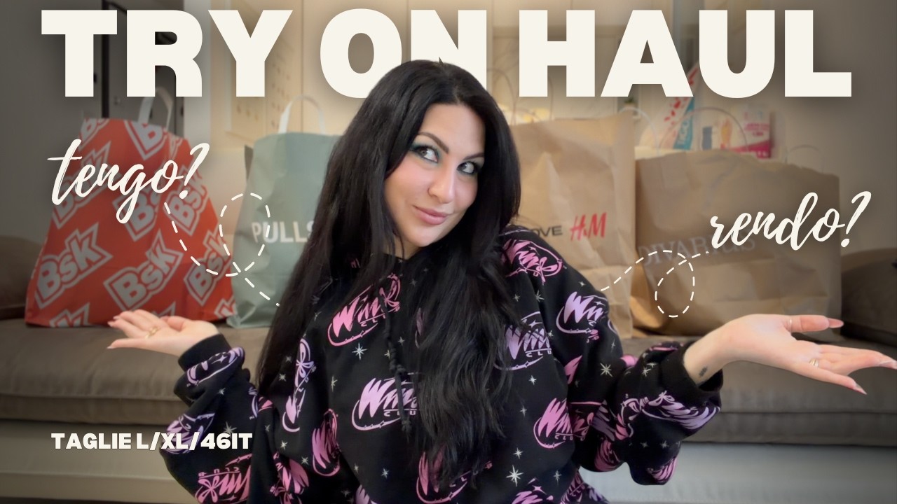 TENGO o RENDO?? 🛍️ sono tornati i try-on haul!!