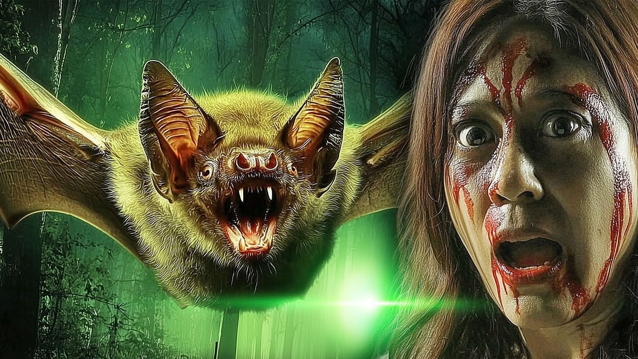 BATS (animal horror movie, monster bats, creature feature) - FULL MOVIE