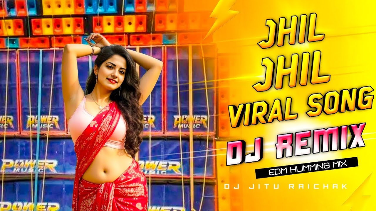 Jhil Jhil (DJ Remix) 🌧️ Emotional EDM Humming Drop | DJ Jitu 2025