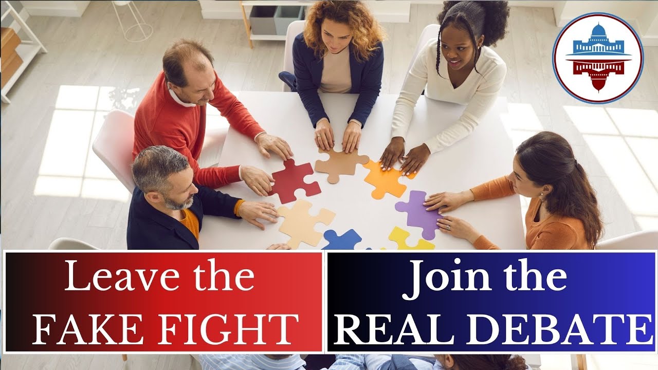 Leave the Fake Fight and Join the Real Debate