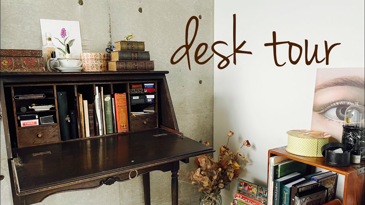 【Desk tour】作業机紹介と紙もの収納