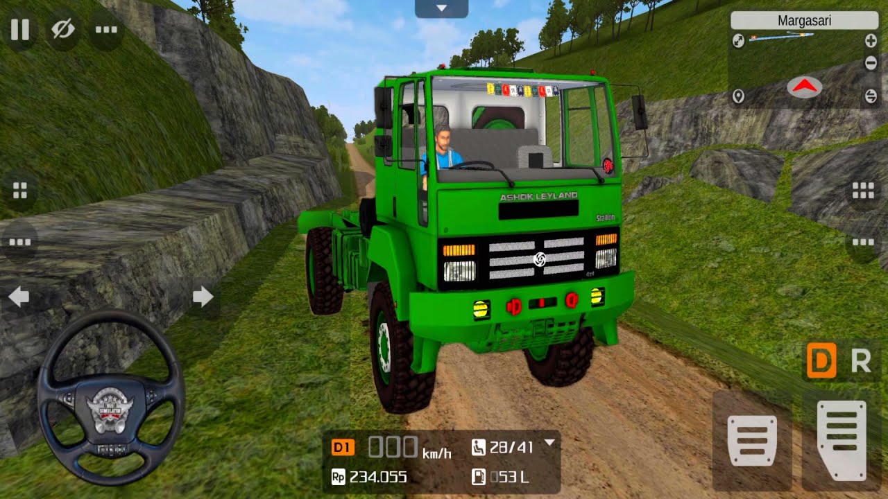 Download Indian Army Stallion Truck Mod for Bus Simulator Indonesia | BUSSID New 2023 Truck Mod
