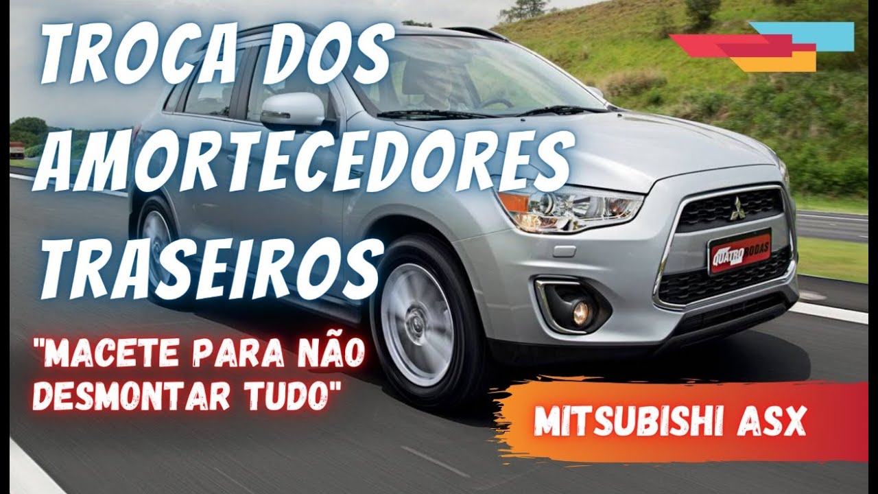 TROCA DO AMORTECEDOR TRASEIRO | MITSUBISHI ASX