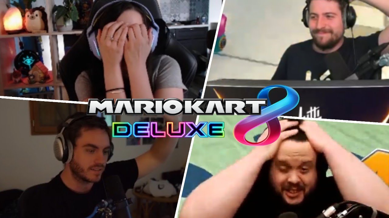 LUTTI RAP SUR MARIO KART ! ULTIA SE FAIT INSTANT KARMA  - BEST OF MARIO KART 8 FR #4