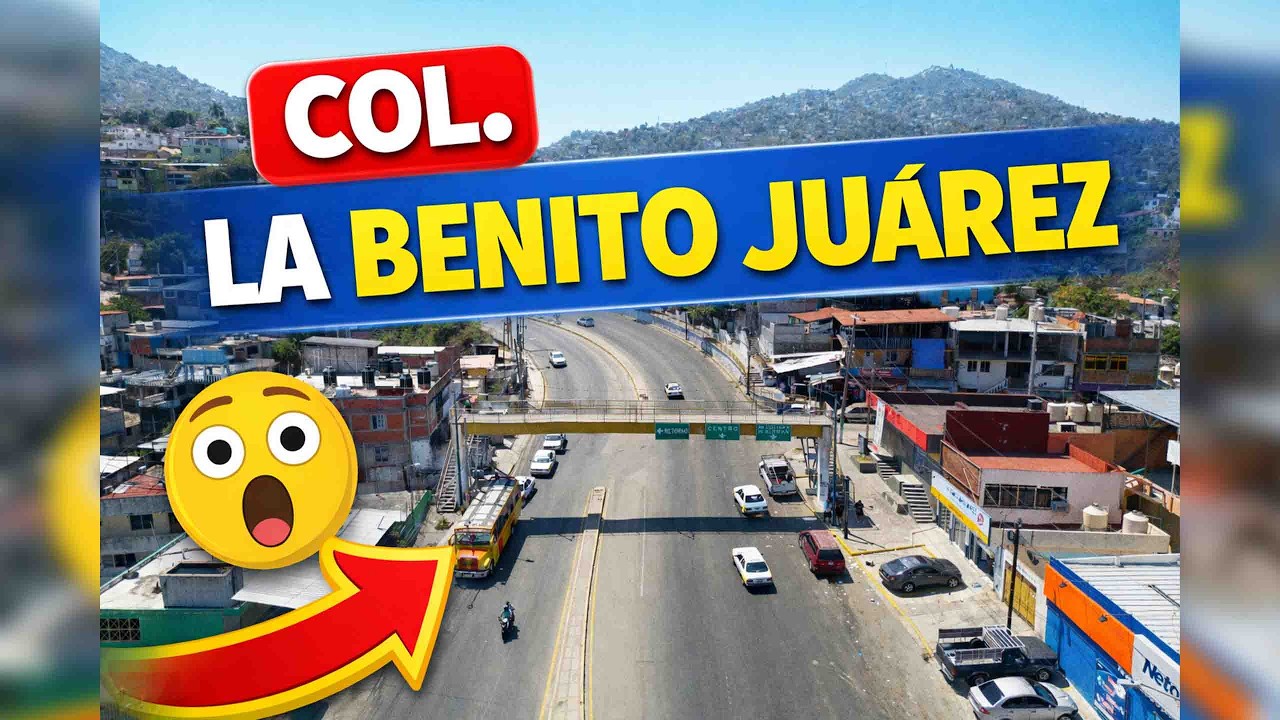 Postales desde el cielo acapulqueño: La Benito Juárez. 🌴