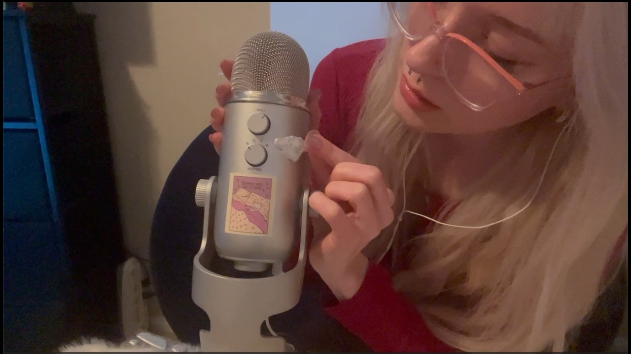 ASMR Decorating my Mic!
