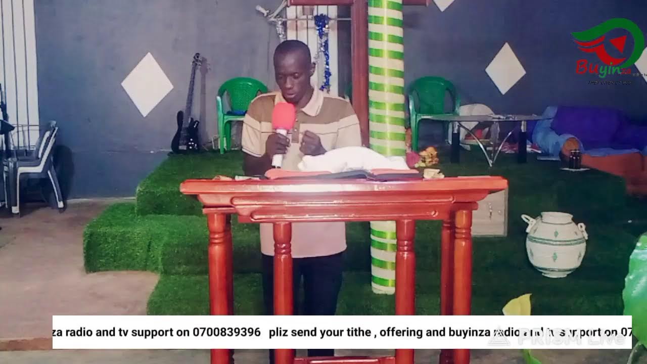 Lunch hour service by Rev Julius ssekimbugwe at power of God Church Kulambiro