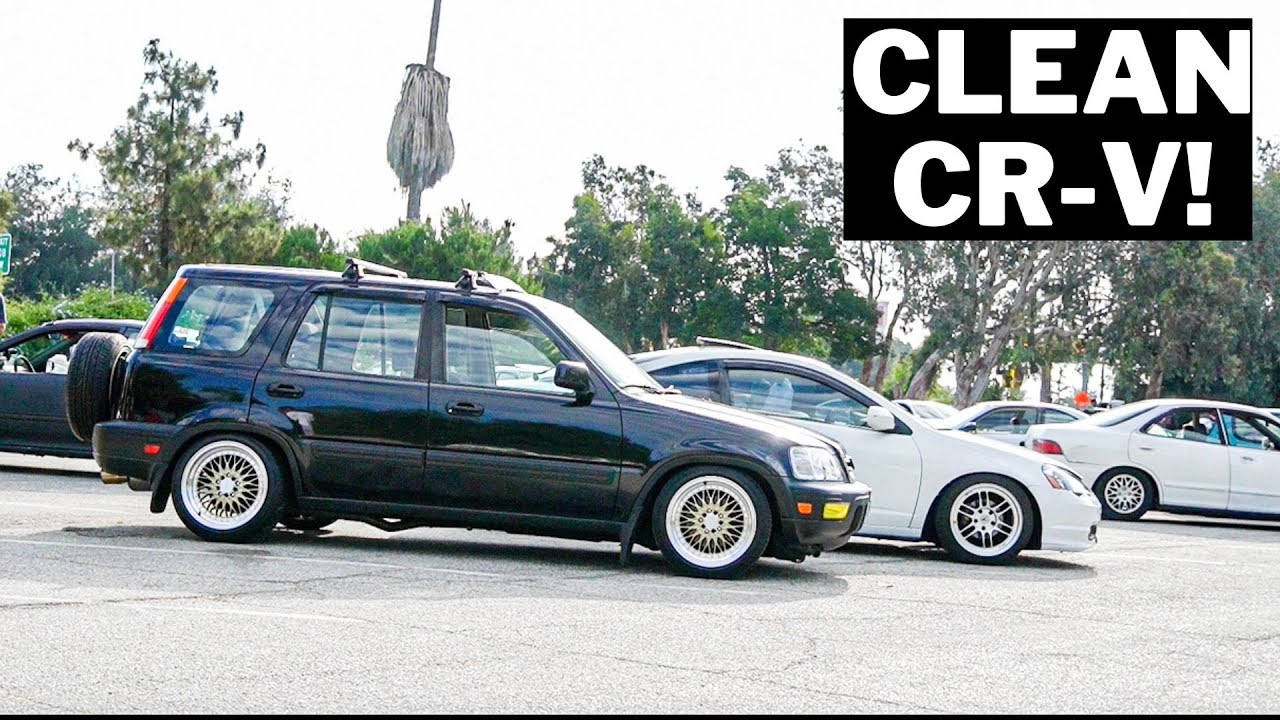 Stanced Honda RD1 CR-V at HondaUnit 1st Honda meet!