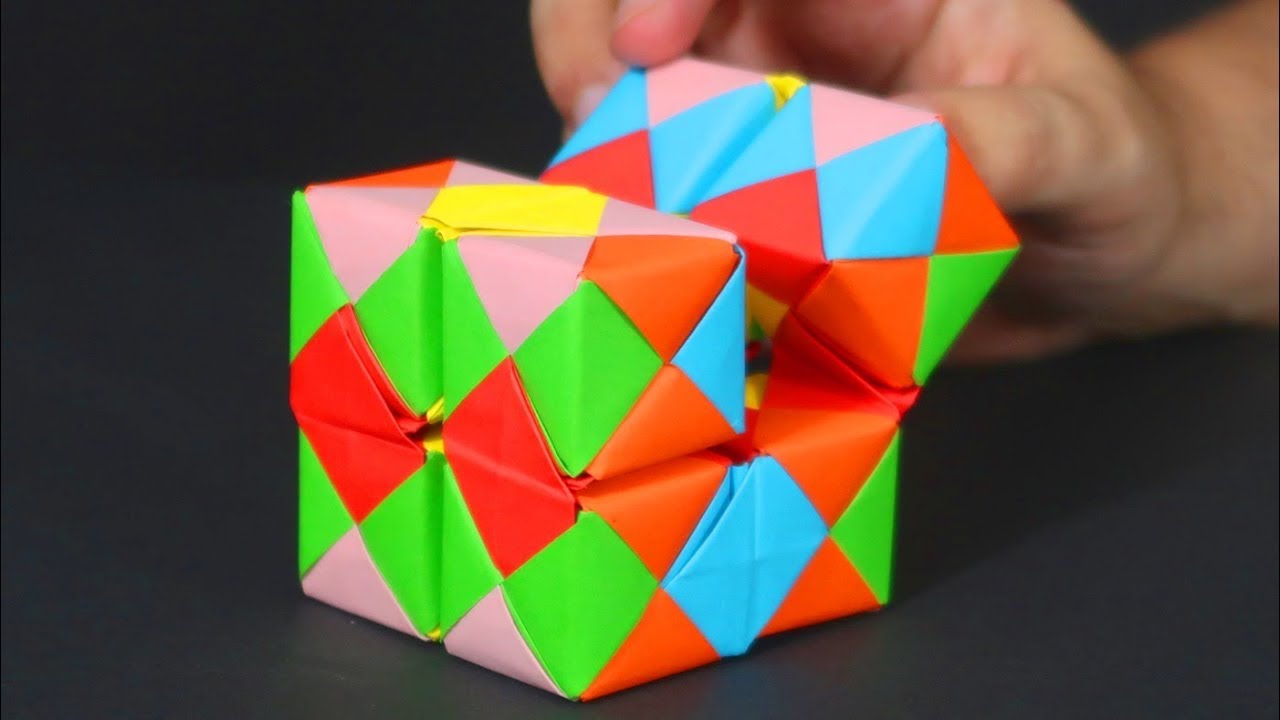 Cómo hacer un CUBO INFINITO de papel
