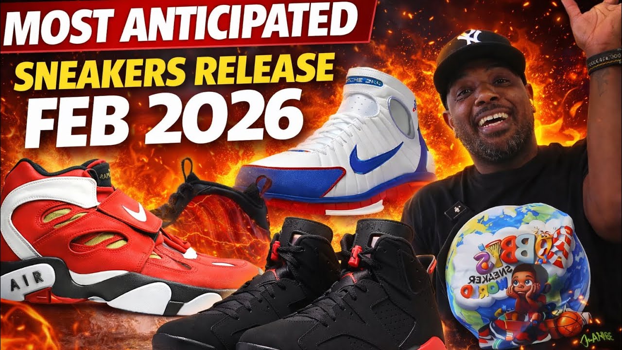 🔥 Most Anticipated Sneakers Releasing February 2026 (These Will SELL OUT!)