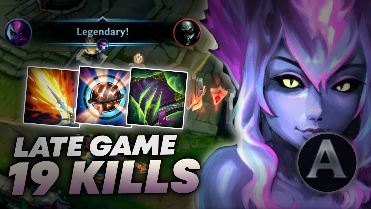 WILD RIFT | EVELYNN BEST BUILD JUNGLE LATE GAME ( 19 KILLS )