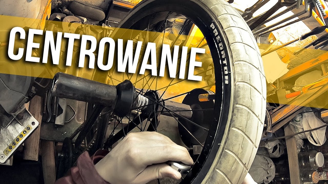 CENTROWANIE KOŁA czyli jak naprostować koło w rowerze / HOW TO #36