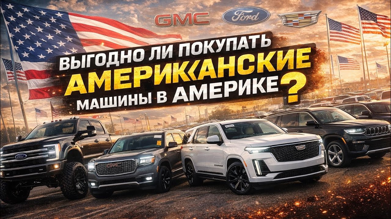 Как выгодно купить американскую машину в США