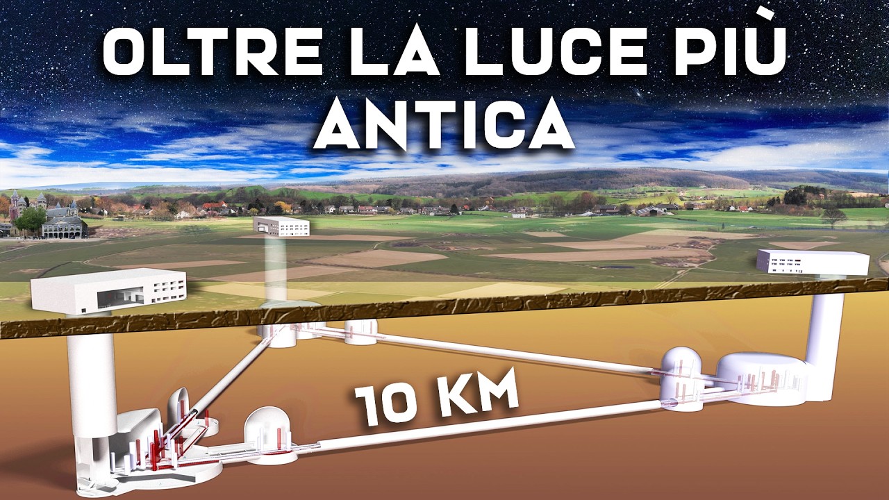 Einstein Telescope in Sardegna: “osserverà” fino a 1000 anni dopo il Big Bang