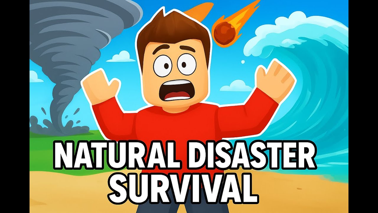 I Tried Surviving EVERY Disaster in Natural Disaster Survival😱😱😱